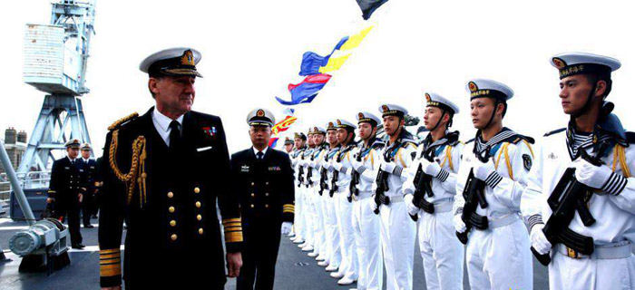 中英海军：朴茨茅斯的对视